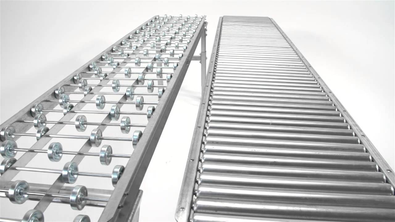 Conveyors to improve material flow in production environments